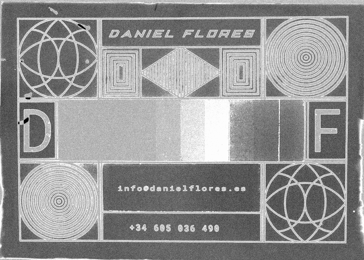 Contact card of Daniel Flores